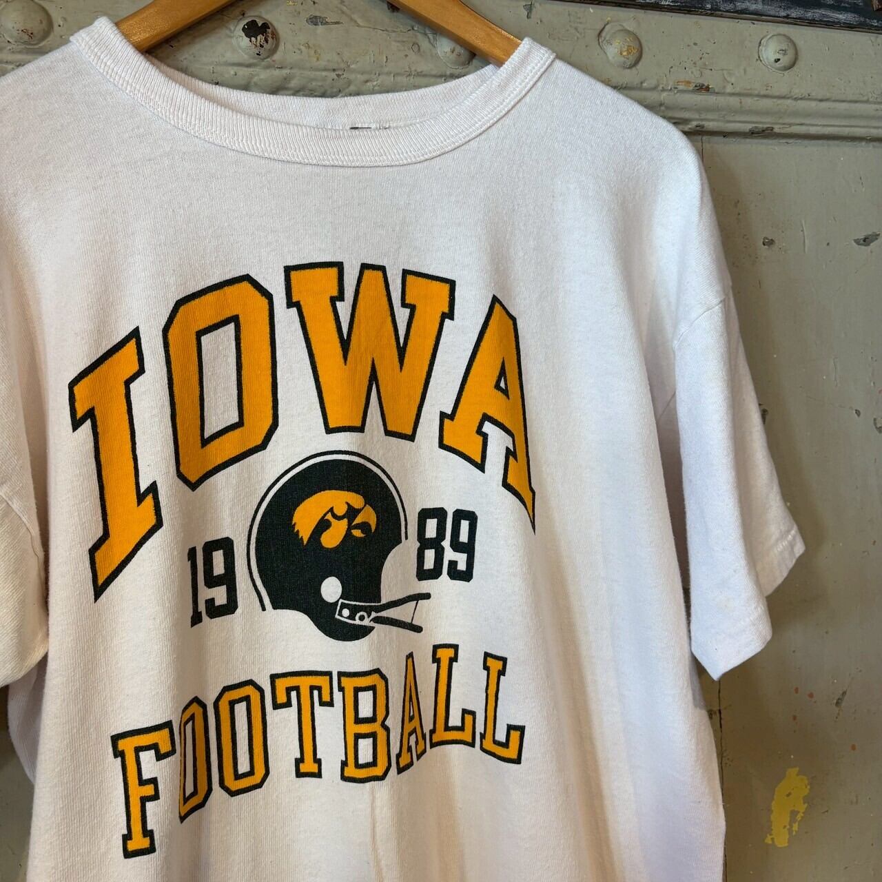 80's USA製 Champion トリコタグ 後期 Tシャツ アイオワ大学 カレッジT