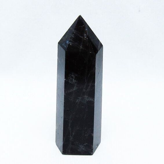 モリオン 黒水晶 六角柱 ポイント 142-10625