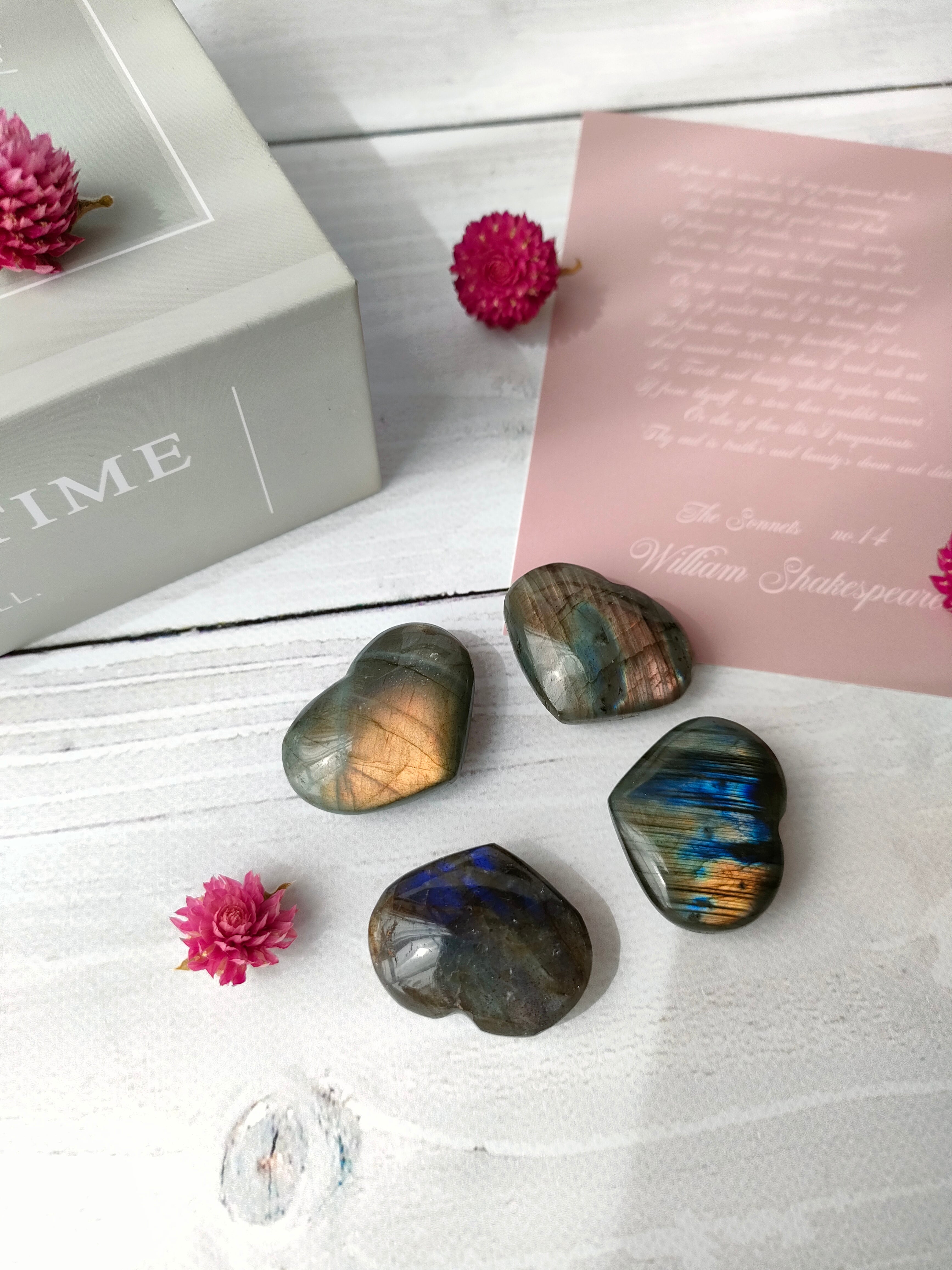 ラブラドライトハート