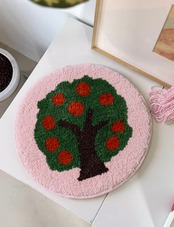 　起毛素材クッション