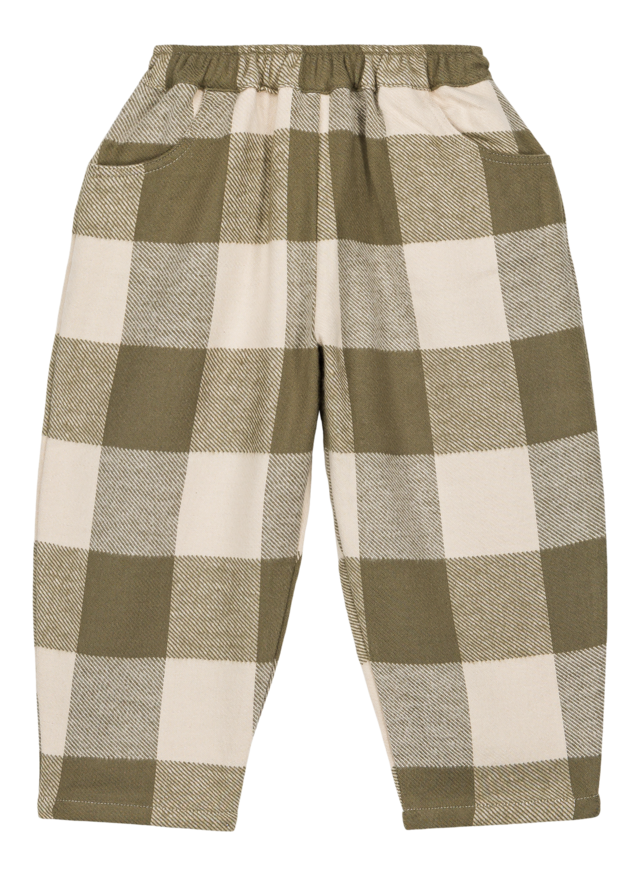 即納【STUDIO BOHEME】 PANTS CARROT FLANNEL