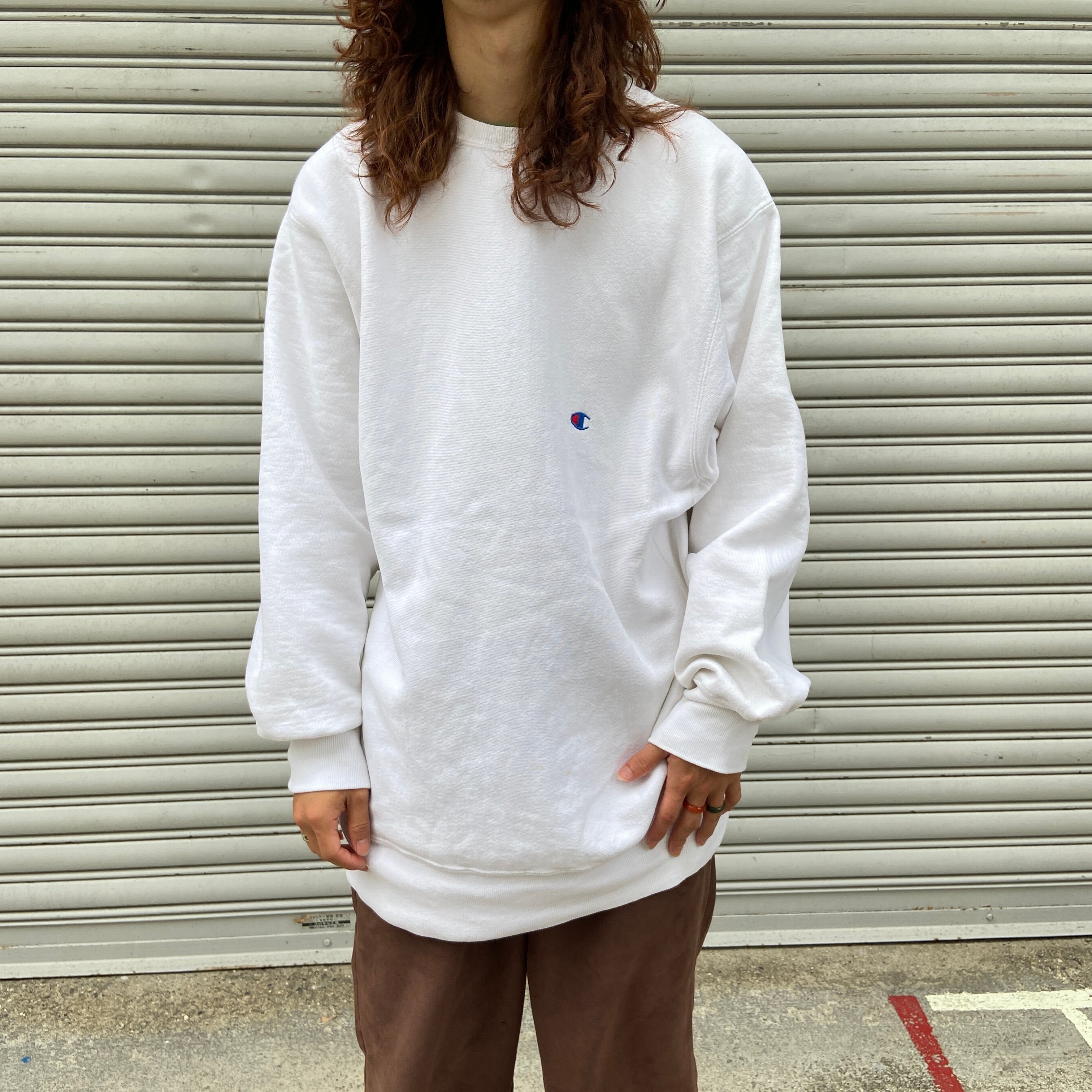 90s Champion Reverse Weave 目あり Navy