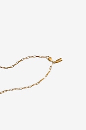 【Skin Flat Chain Necklace】 / GOLD