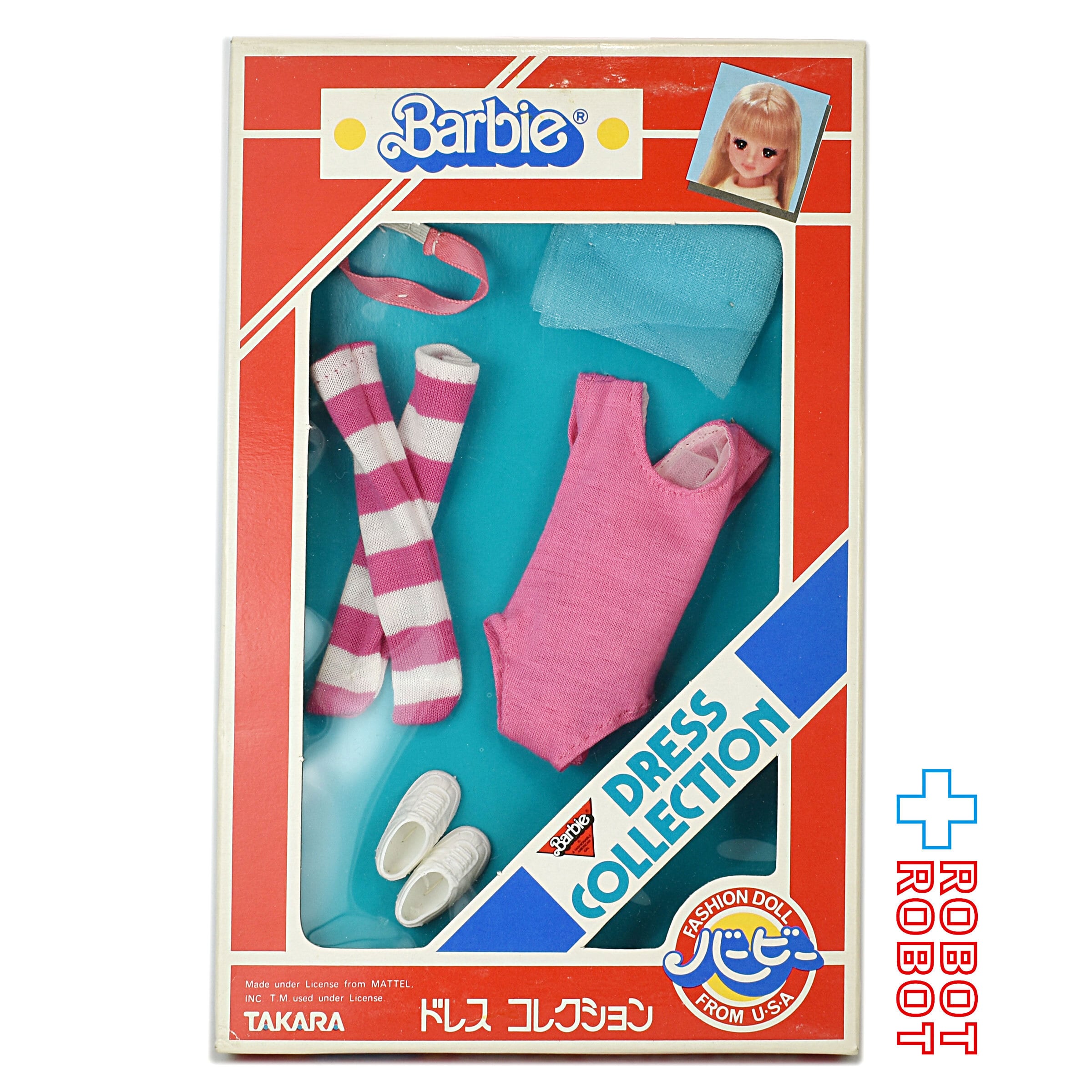 タカラ バービー ジェニー ドレスコレクション レオタード ピンク
