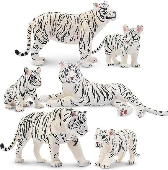 ライオン・トラ・ヒョウ ぬいぐるみセット トラとヒョウのぬいぐるみ3