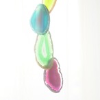 Vivid Rainbow 11 - アゲートヒーリングチャイム / Agate Sun Catcher Wind Chime 460