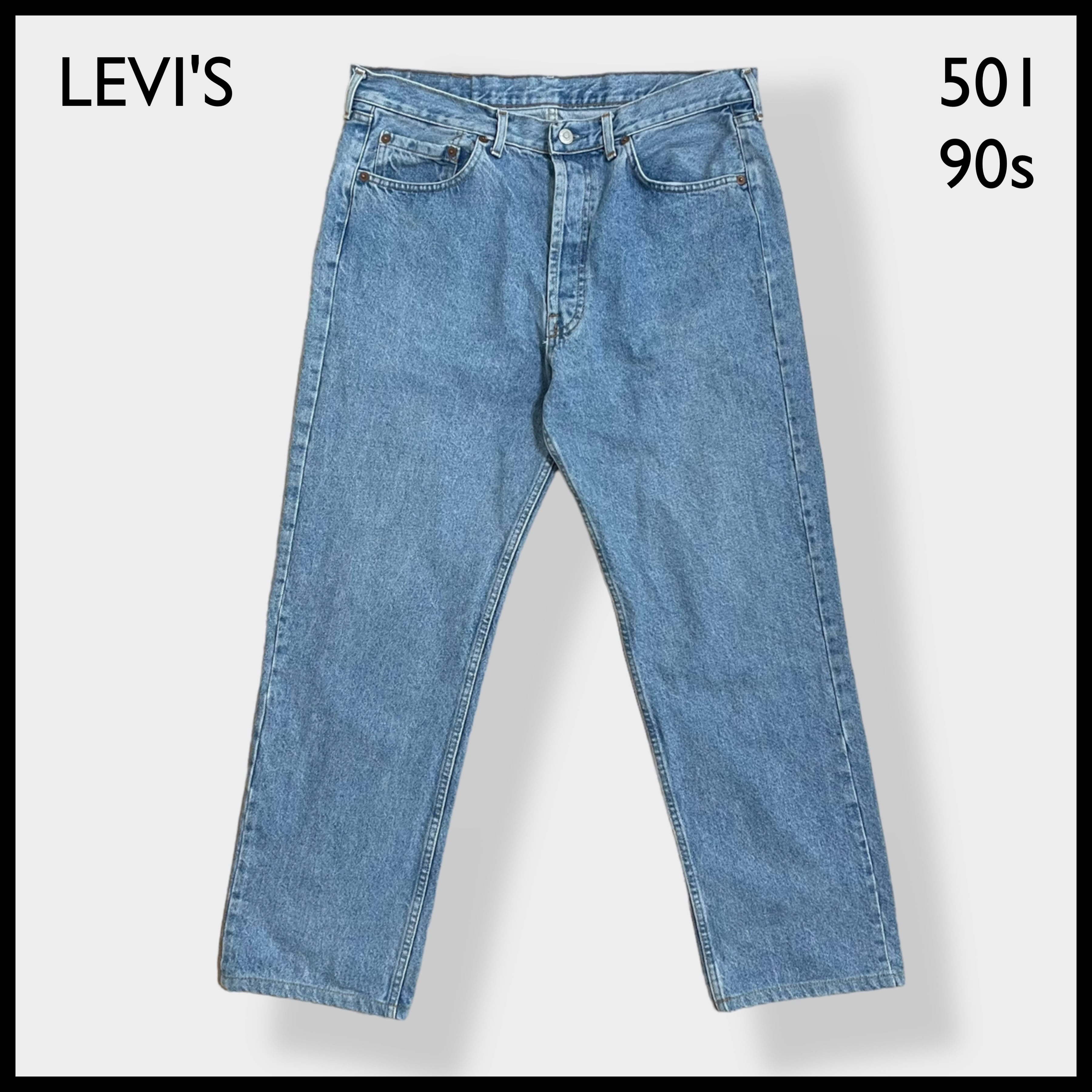 LEVI'S】 90s UK製 501 イギリス製 デニム ジーンズ ジーパン ボタン ...