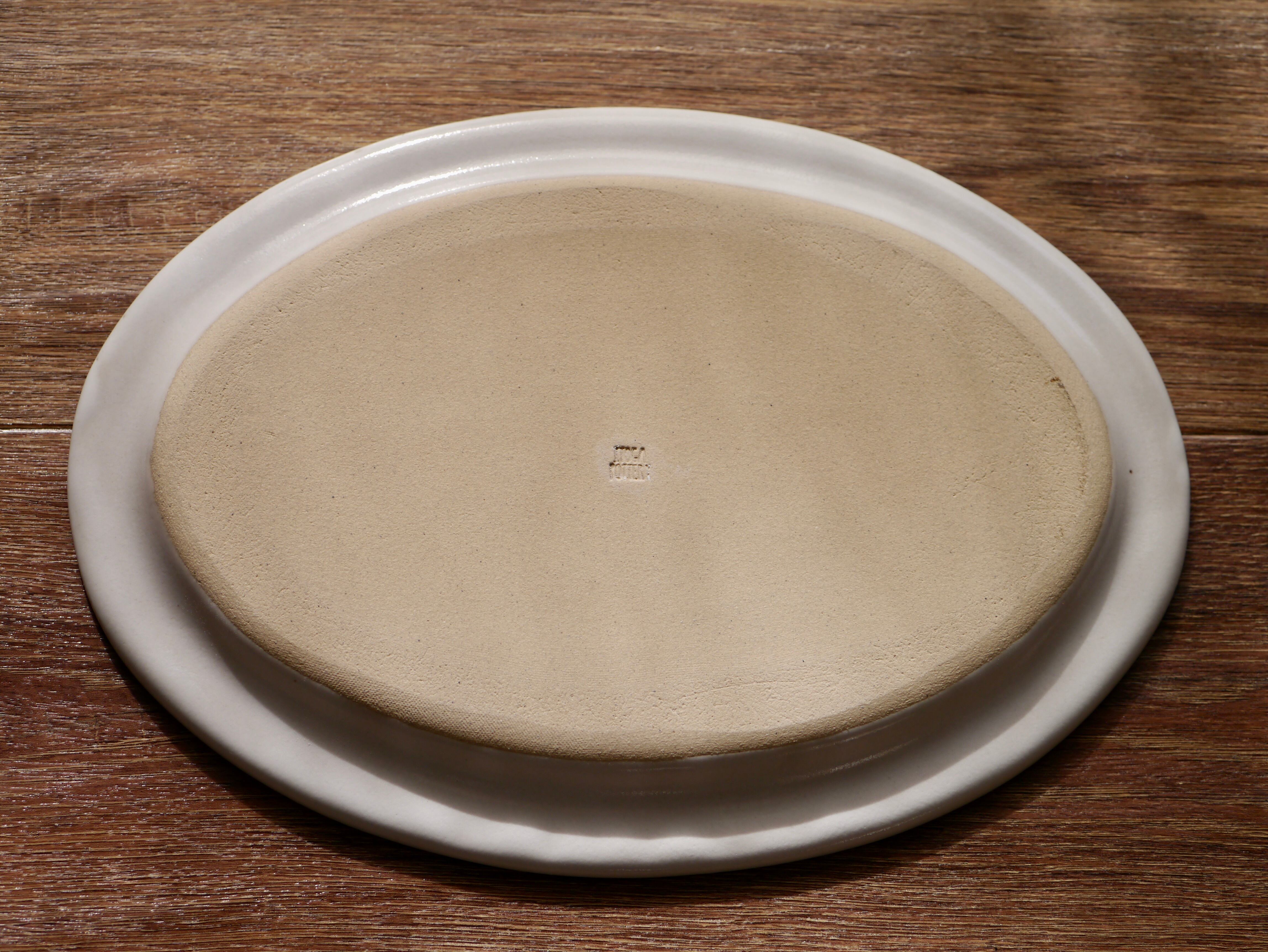 森のオーバルプレート | ITOGA POTTERY