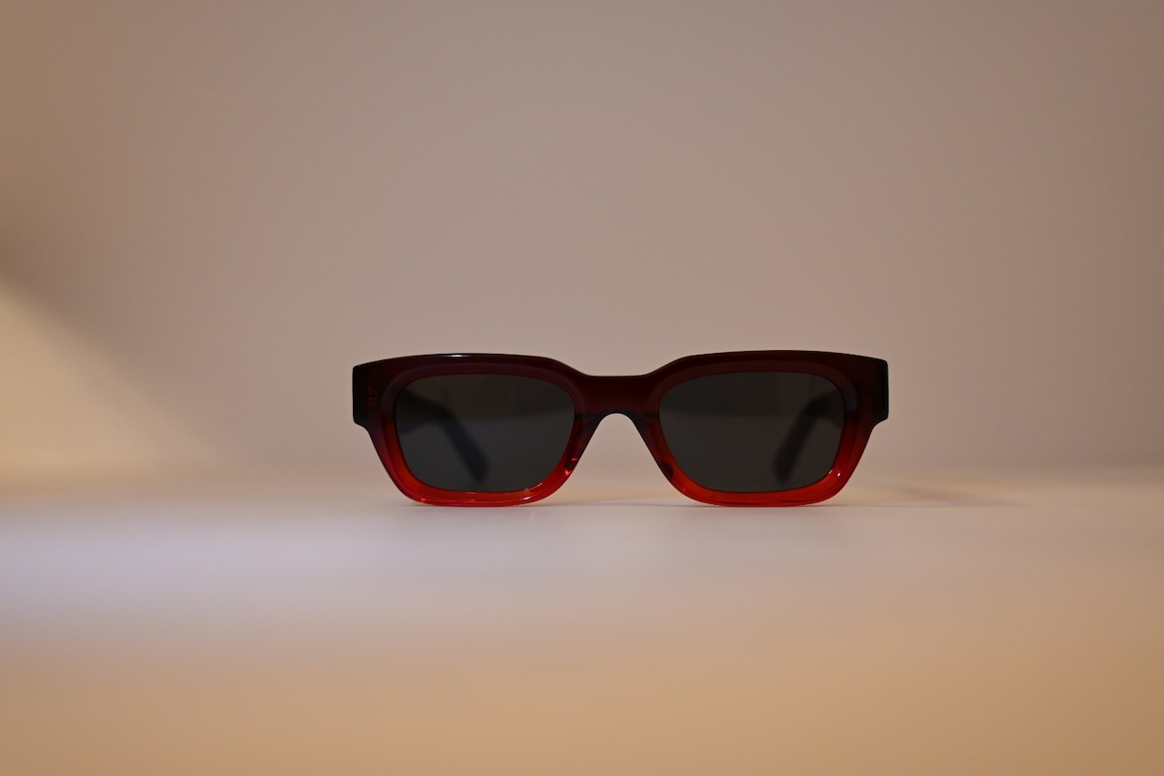 red sunglasses