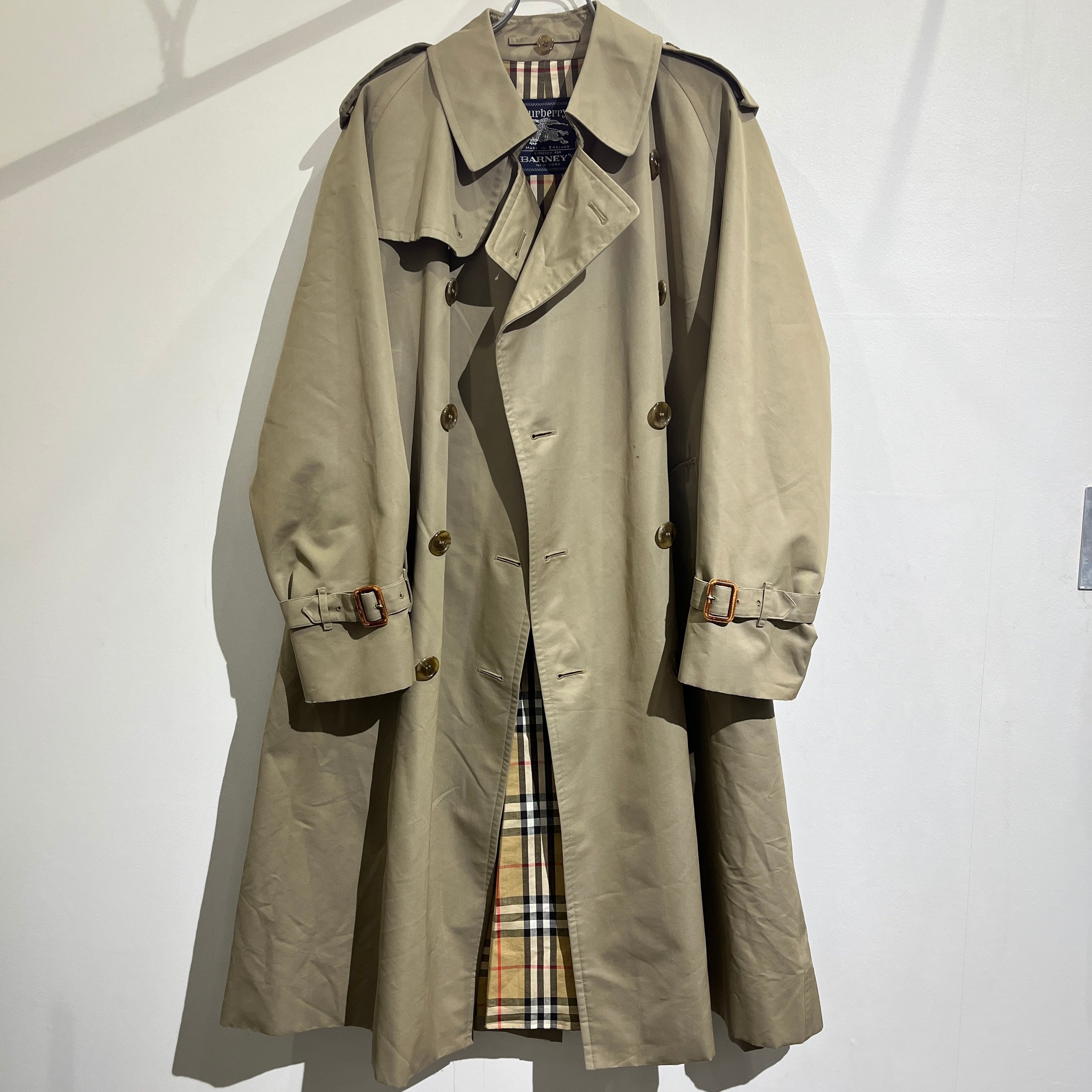 90s Burberry × BARNEY'S NEW YORK Trench Coat 90年代 バーバリー 