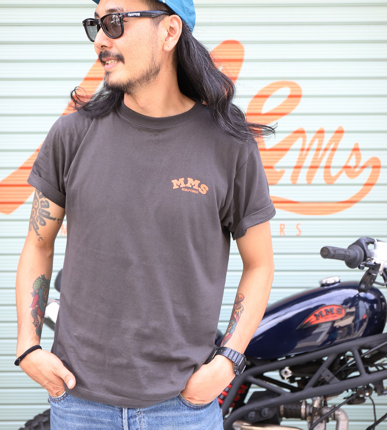 OLDIES SUMMER TEE - Ocean Blue