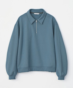VICTIM : HALF ZIP POLO SWEAT VTM-25-CS-002 C/# BLUE ,GREIGE SIZE 2,3