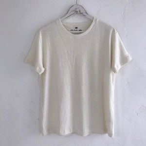 【RENATURE】 ヘンプ55％無地Tシャツ・ナチュラルカラー　RT24-NA