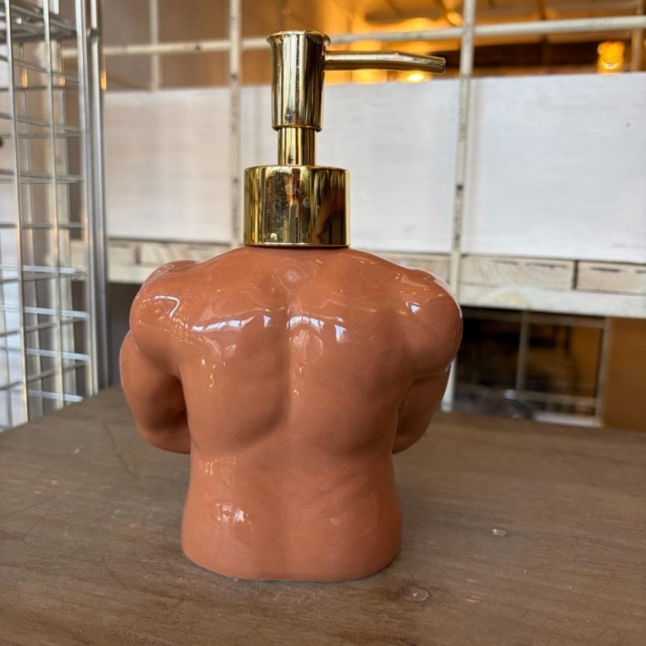 筋肉ソープディスペンサー　Soap Dispenser　筋肉　ユニーク　ギフト　プレゼント