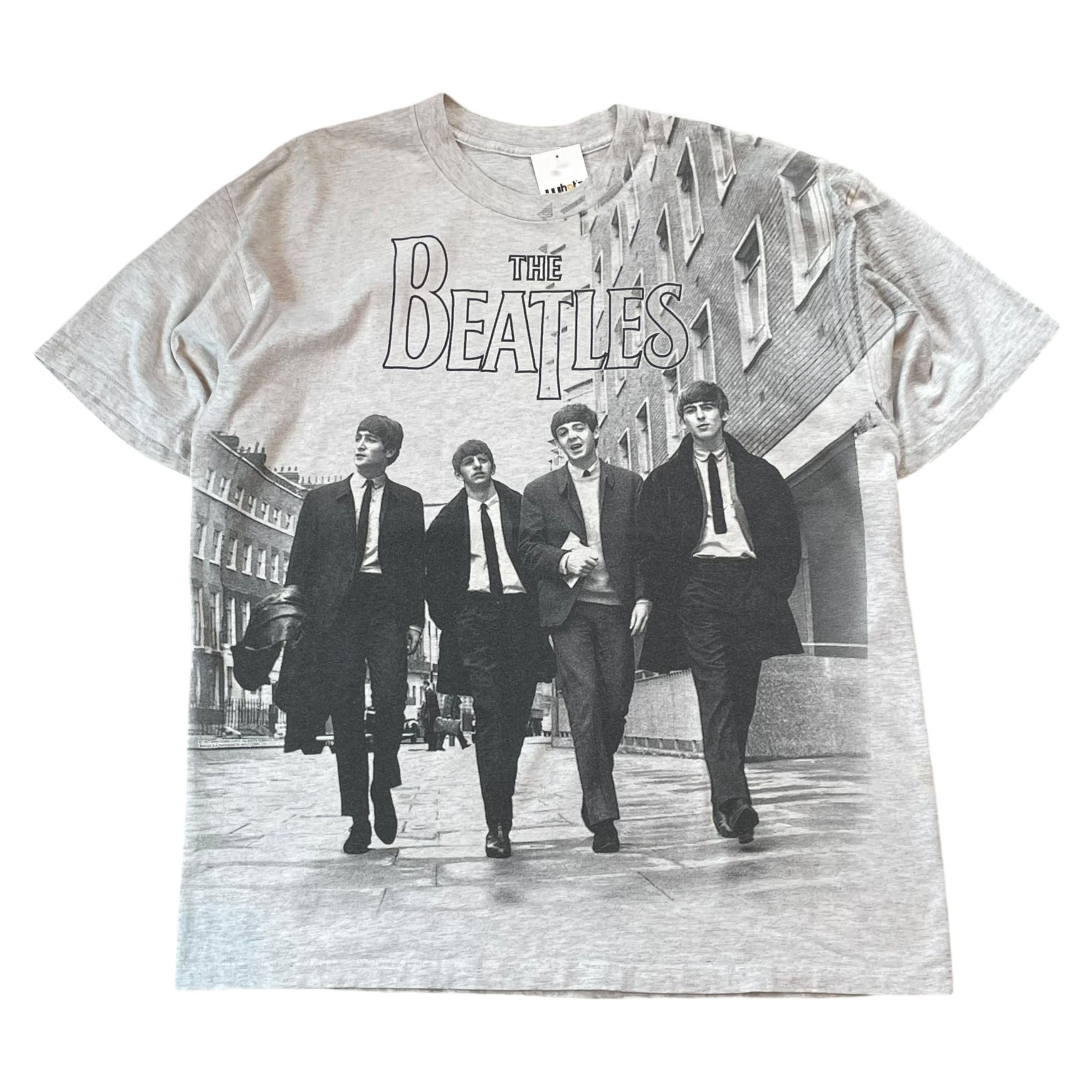 1997s THE BEATLES over photo print T-shirt