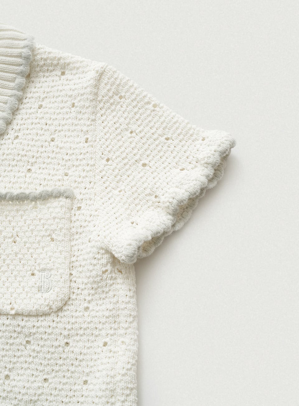The Barnnet] Fluff Scallop Knit Top 正規品 韓国ブランド 韓国通販