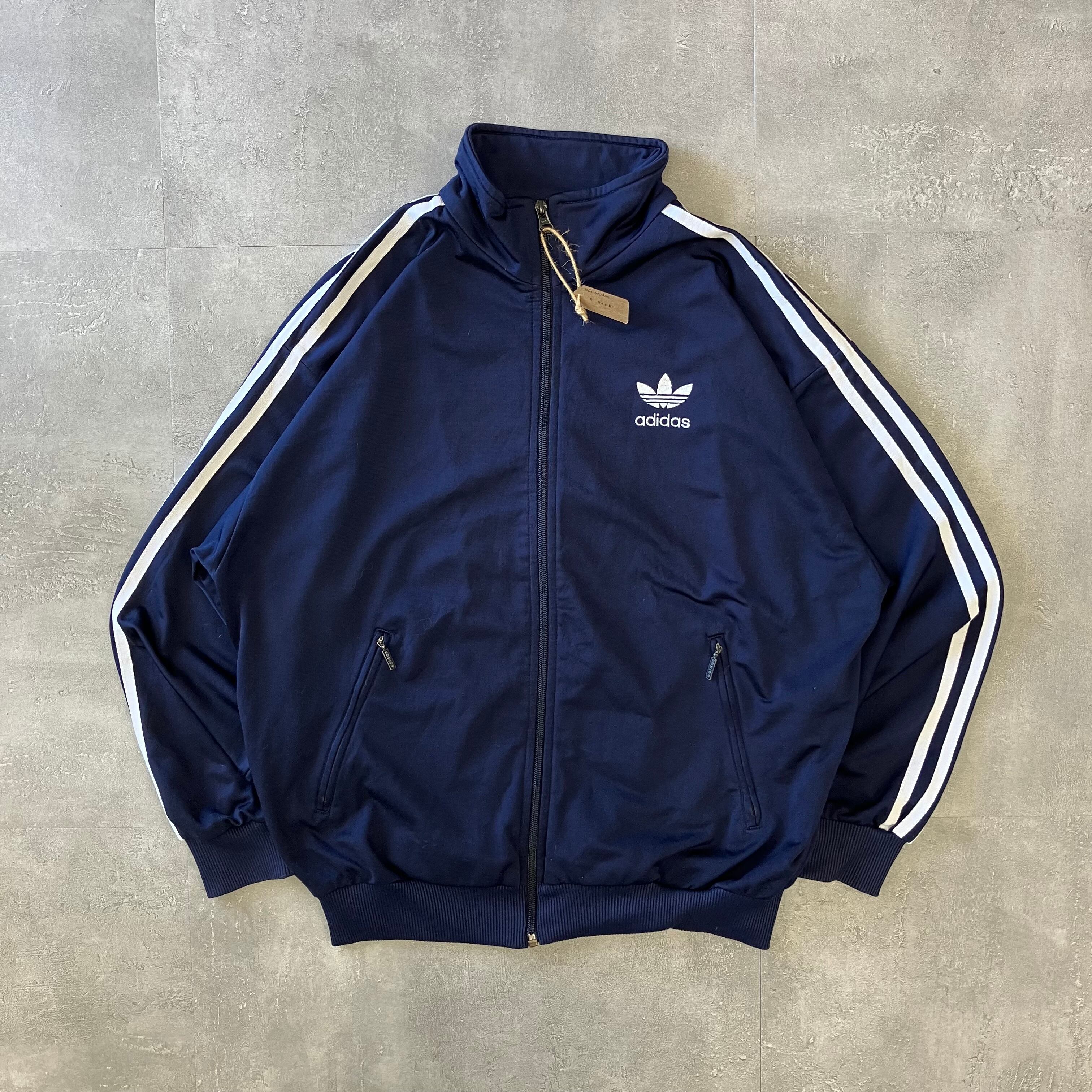 adidas 80s vintage トラックジャケット 刺繍 No.1765