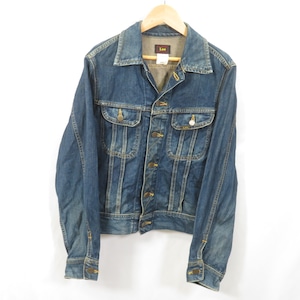 90s Lee 101J復刻 デニムトラッカージャケット Gジャン sizeS/リー 0401