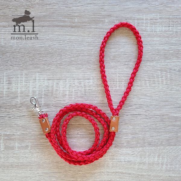 パラコードリードカフェリードハート編みタッセル付№071