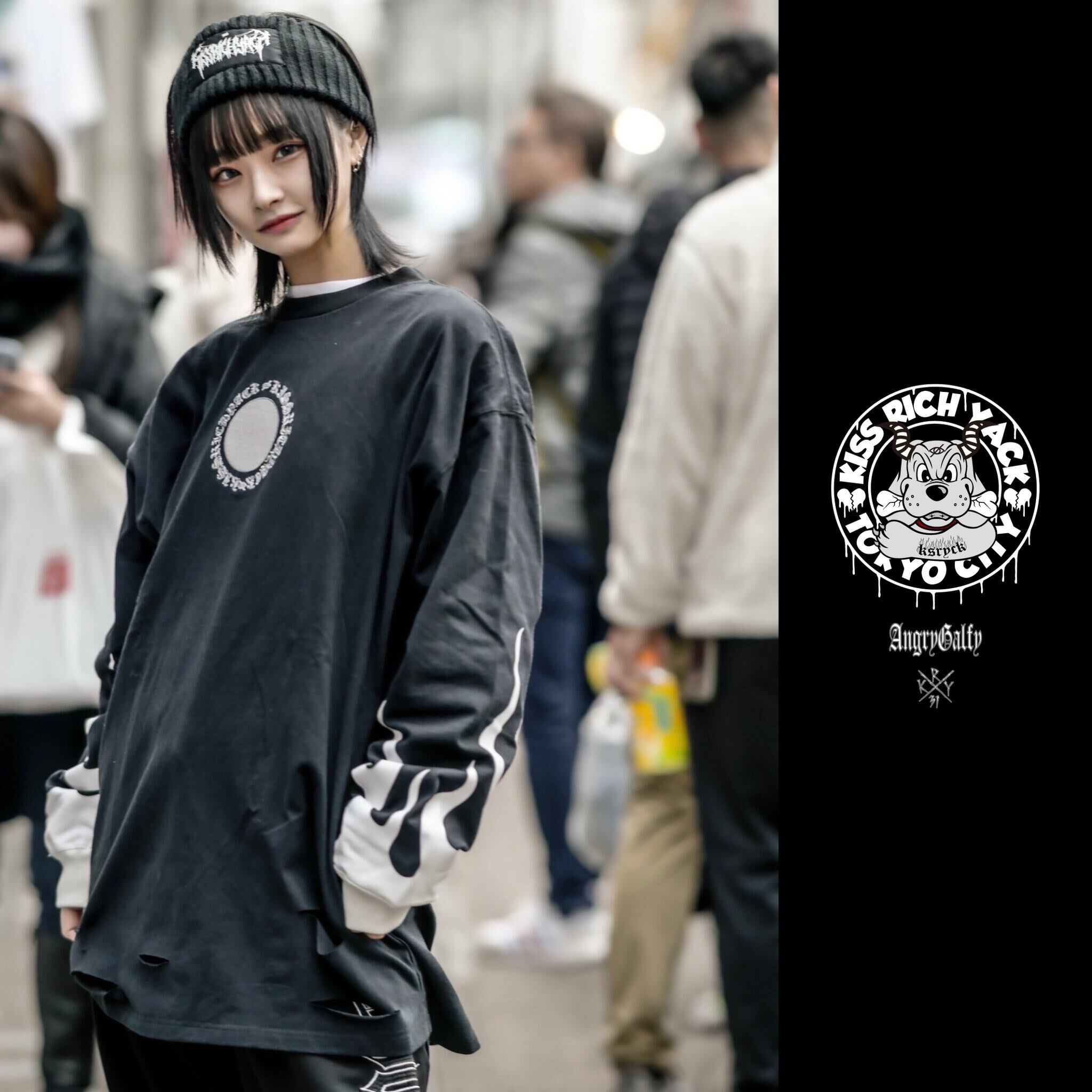 即納】「炎上ダメージロンT」 | KRY clothing