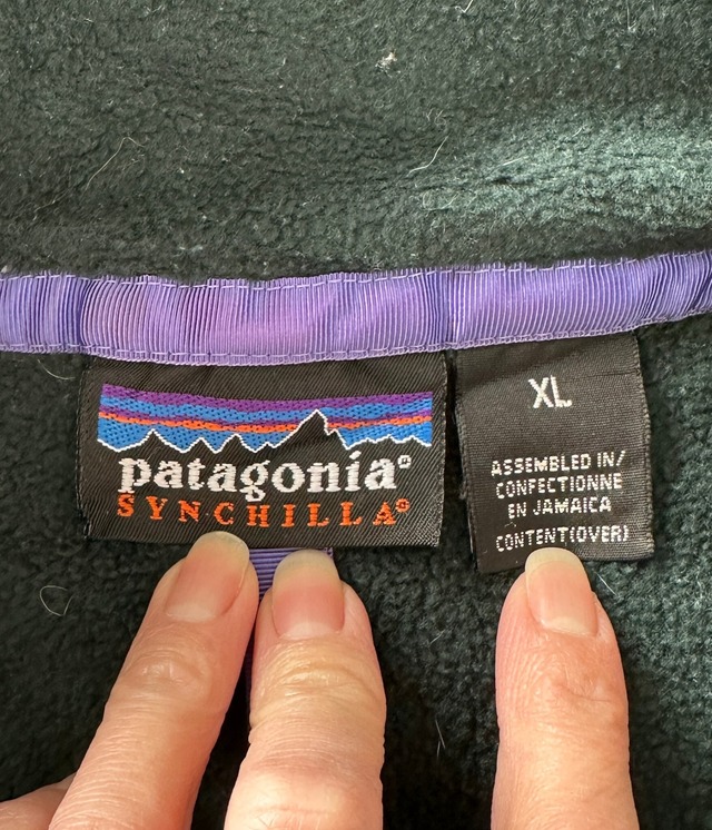 -Patagonia- Vintage 90-00s XL Synchilla Snap-T Fleece Pullover