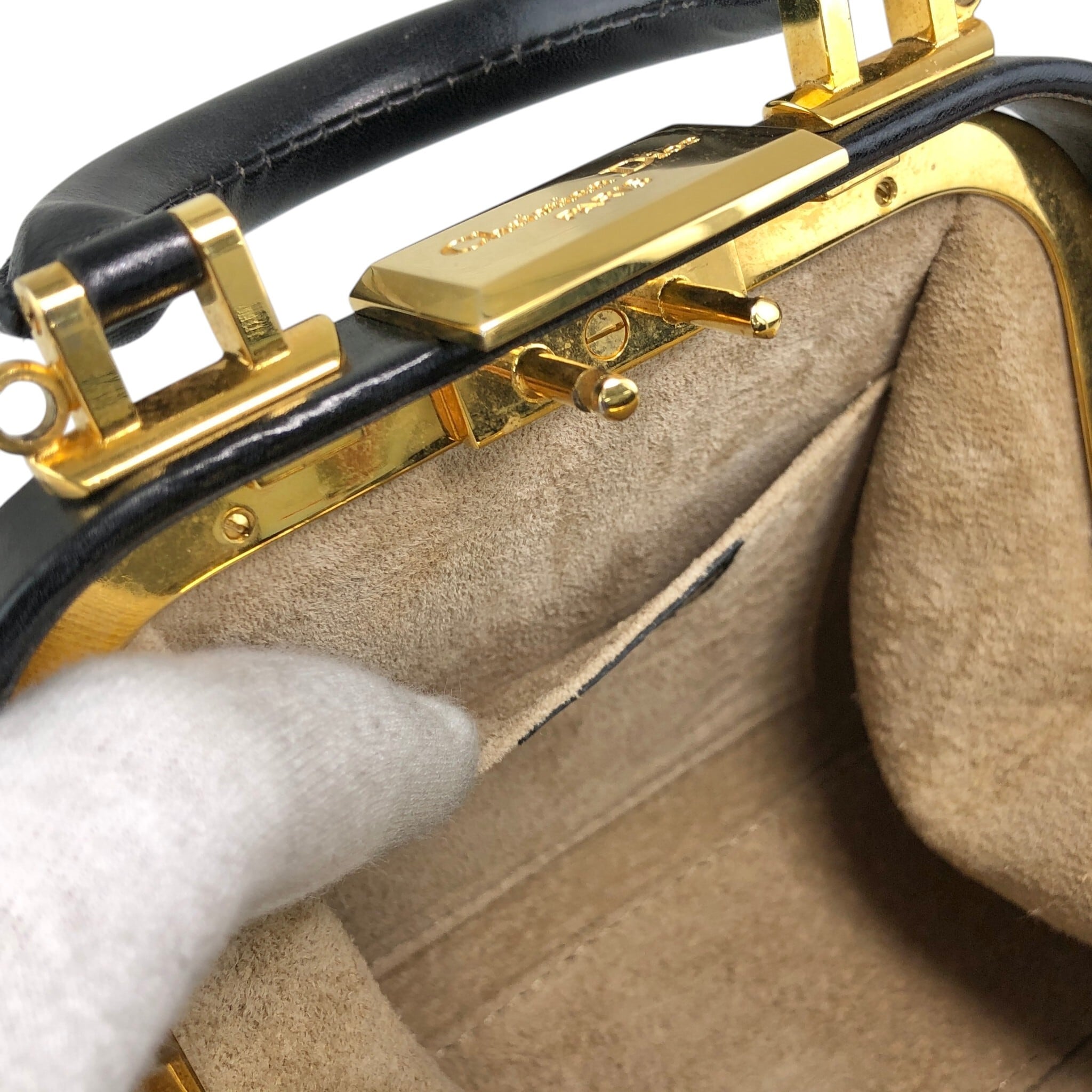 Christian Dior クリスチャン ディオール ショルダーバッグ ブラック