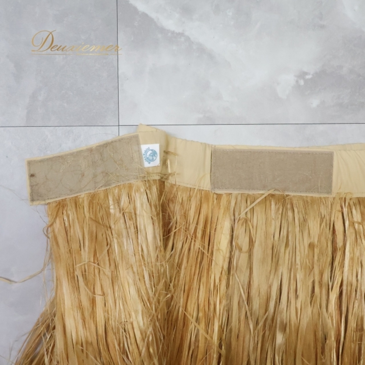 フラダンス 衣装 モレ Hula＆Tahiti ベージュ系 腰みの スカート タヒチアン ナチュラル 茶 鮮やか 華やか ハワイアン アロハ フラ ダンス レッスン 練習 モレスカート パーティー エスニック リゾート レディース おしゃれ 踊り デザイン