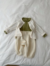 韓国子供服 / minirobe / 26Autumn / ハーフネックTシャツ / 秋服 *S~XL*