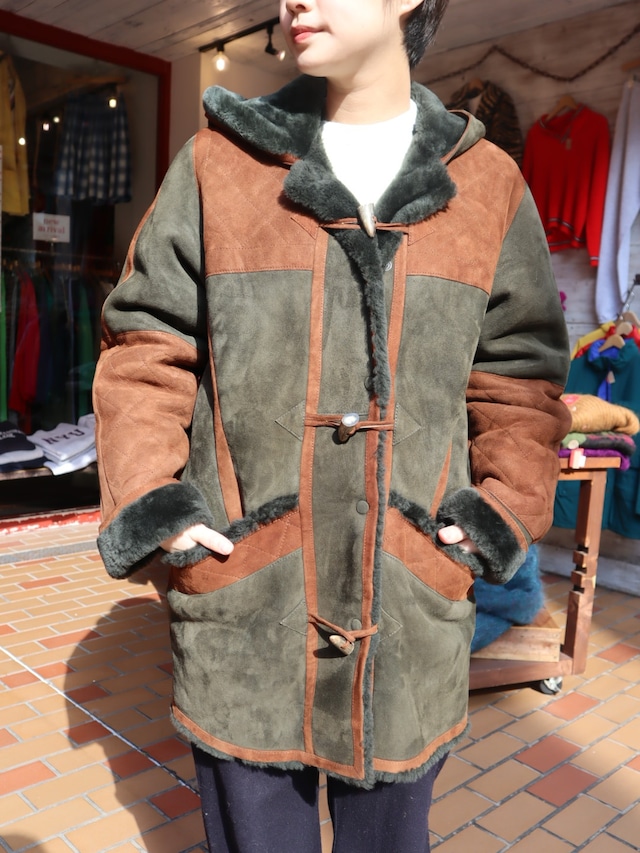 mouton duffle coat【8080】