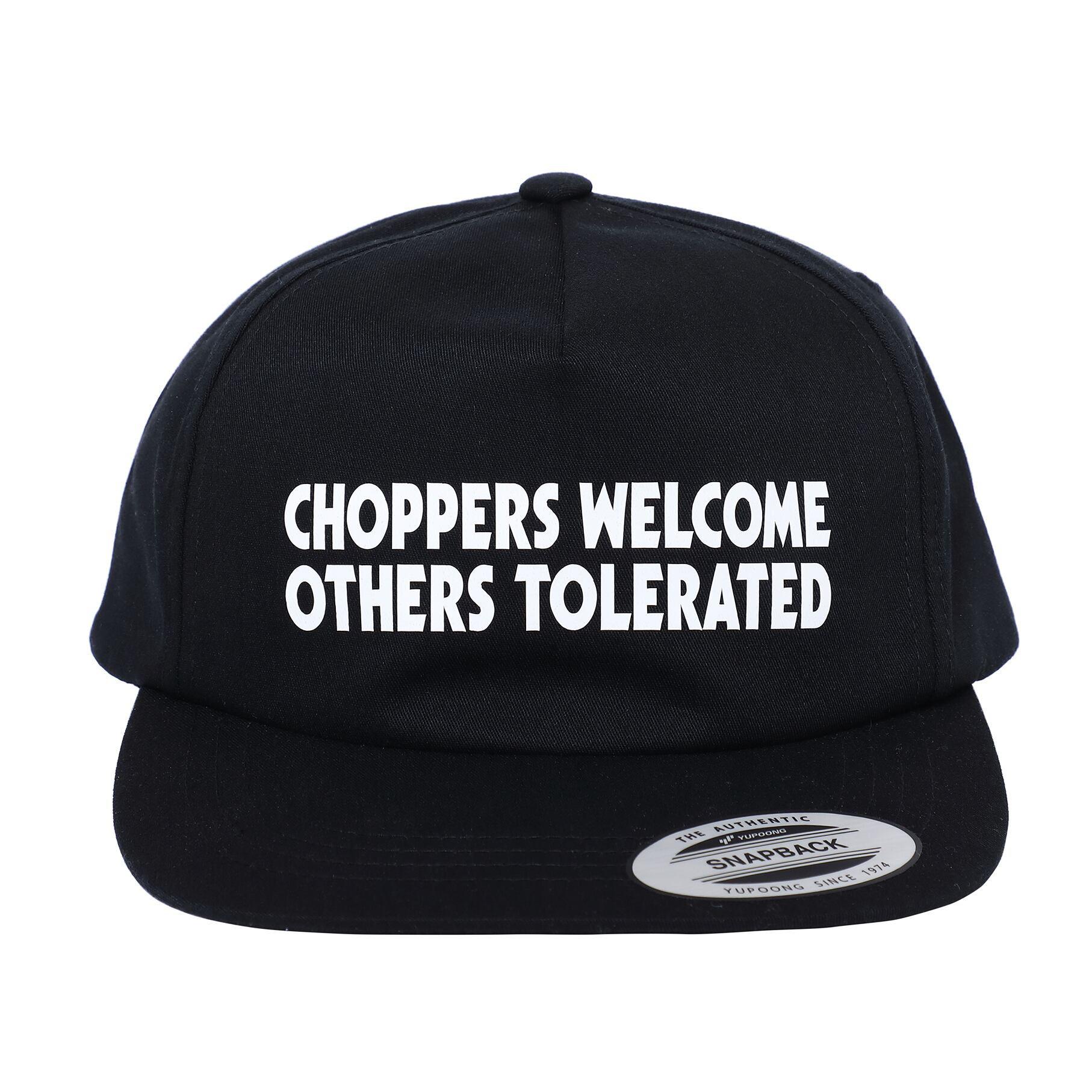 CHOPPERS WELCOME CAP/BLACK