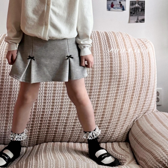 «予約»«ジュニアサイズあり»«poisson» アロミスカートパンツ 2colors