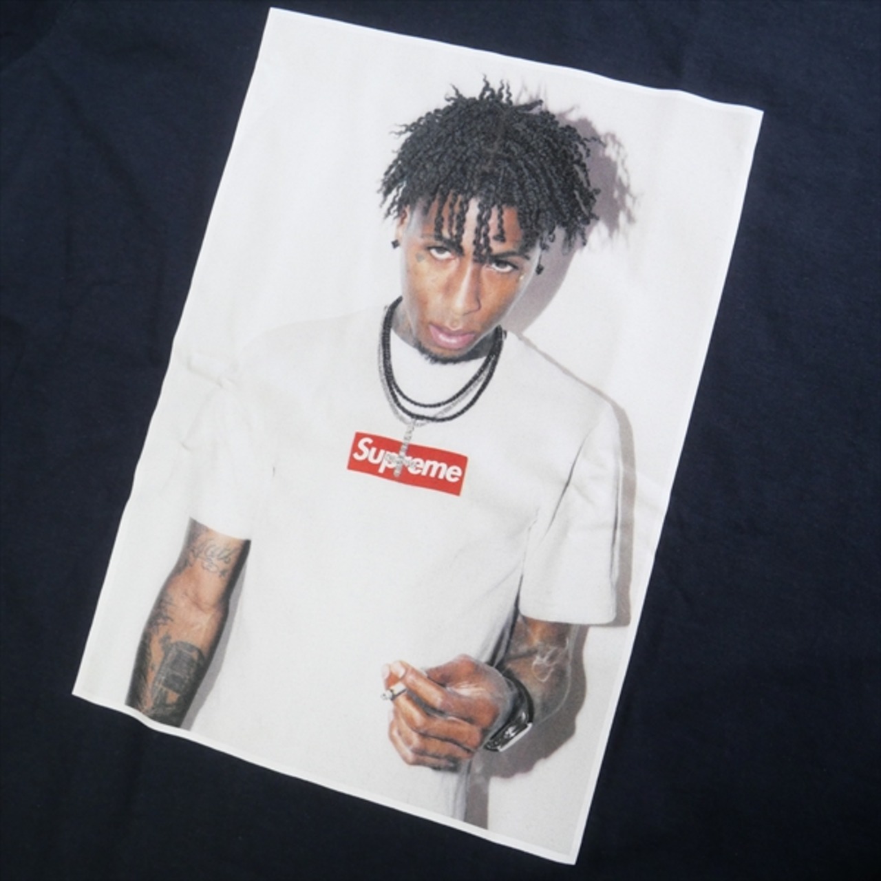 Size【S】 SUPREME シュプリーム 23AW NBA Youngboy Tee Navy Tシャツ 