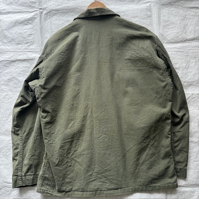 US Army M-43 HBT ジャケット 38 40s 画像3