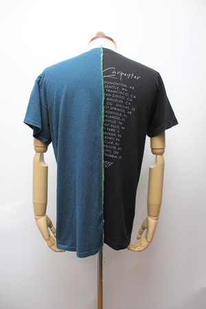 2コT　NKT-0093　ブラック×ブルーグリーン　Sサイズ