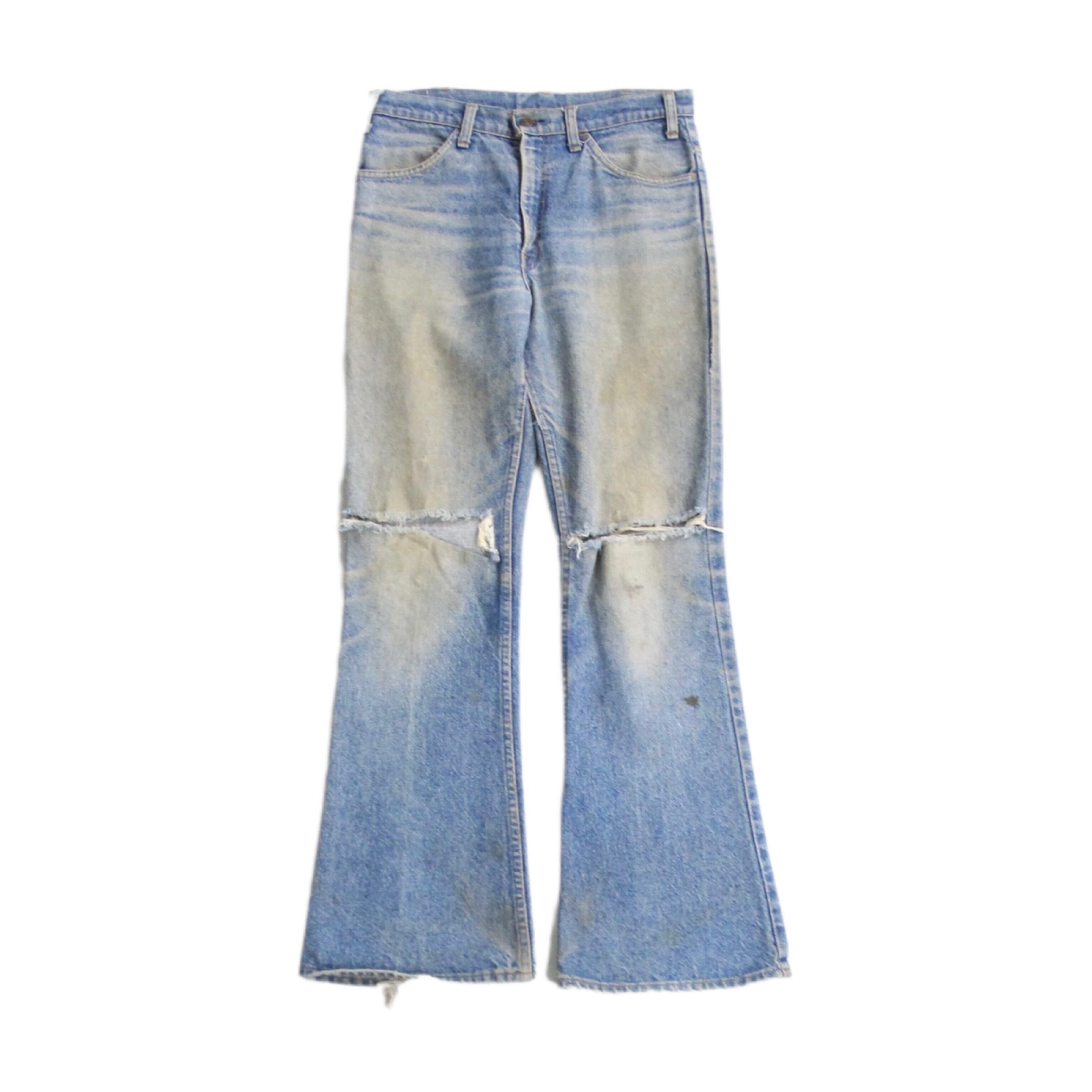 1970s Levis 646 ベルボトム フレアデニムパンツ 雰囲気◎ 【OT 1970s Levis 646 ベルボトム フレアデニムパンツ 雰囲気◎ 【OT