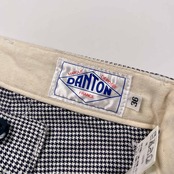 DANTON ダントン 千鳥格子 ミニ スカート サイズ 36 /ホワイト×ネイビー/レディース/ボタンフライ
