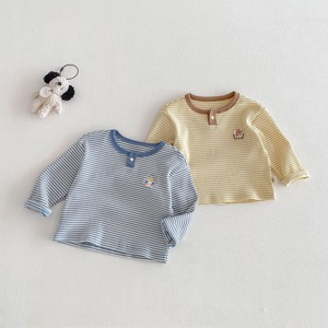 【BABY】春新作　柔らかリブシャツ