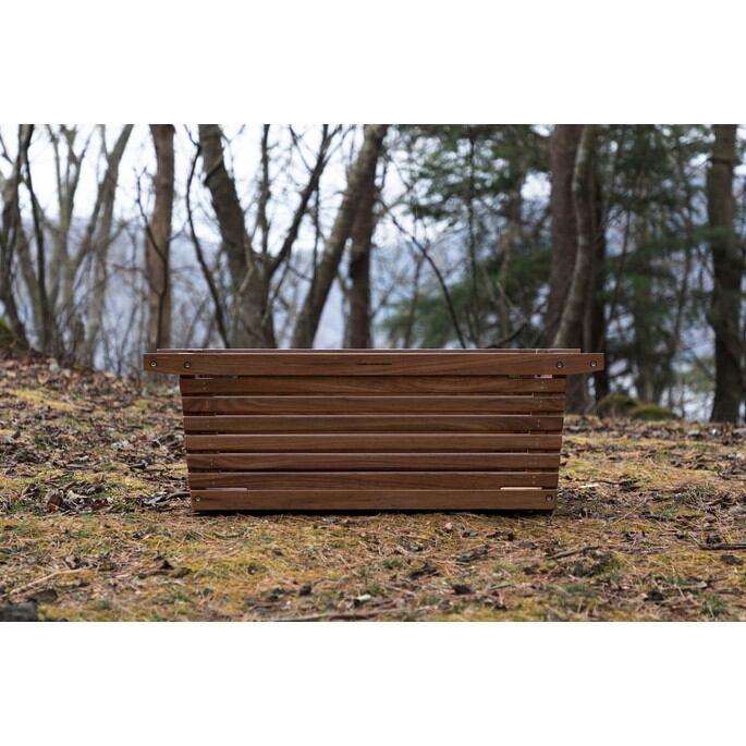 コンテナ イキキ IKIKI シェルフコンテナLオーク shaelf container L