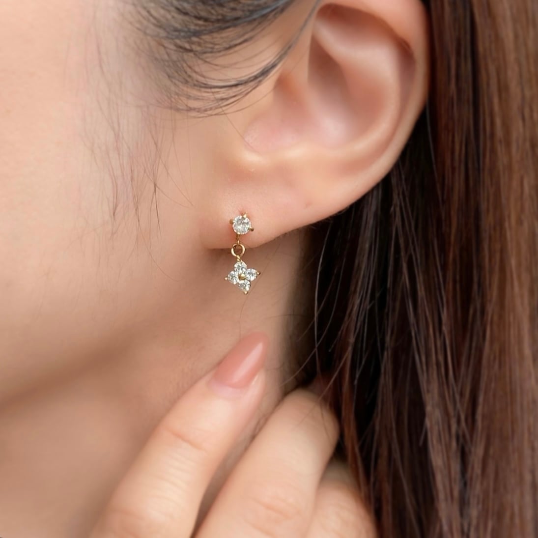 11/28(金)21時再販＊ミニ クローバー ピアス MP1200 | emu