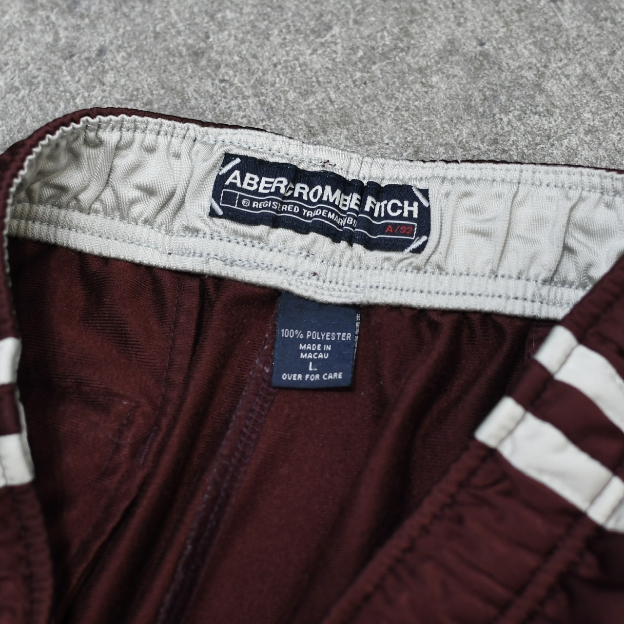 92's Abercrombie&Fitch wide track pants