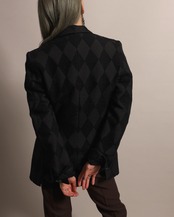Costume National / Diamond Pattern Jacket