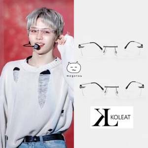 ★RIIZE ショウタロウ 着用！！【KOLEAT】GEEK-CHIC GLASSES [BLUERAY PROTECTION]