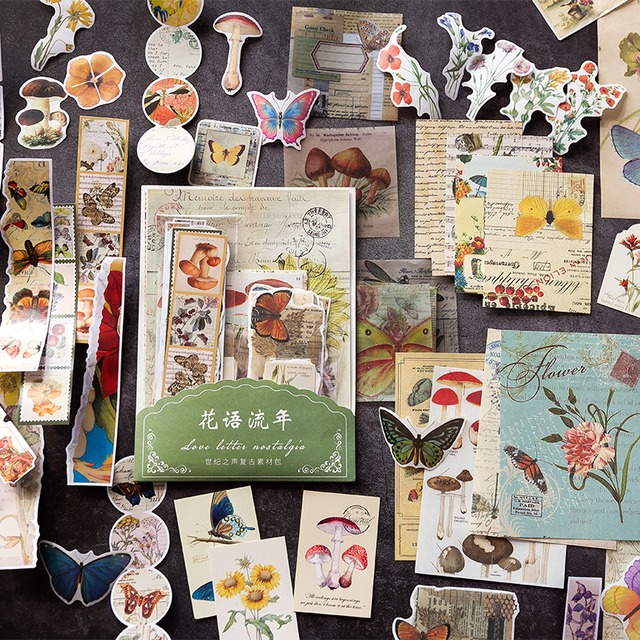 N17✦世紀の響き✦92枚入・6種コラジュー素材 おすそ分けファイル素材The sound of the Century