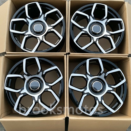 24インチ NEW鍛造ホイールロールロールライスカリナン 24 x 10 ブラック BRN-1991