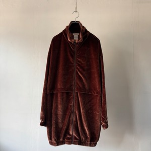 design big velours jacket