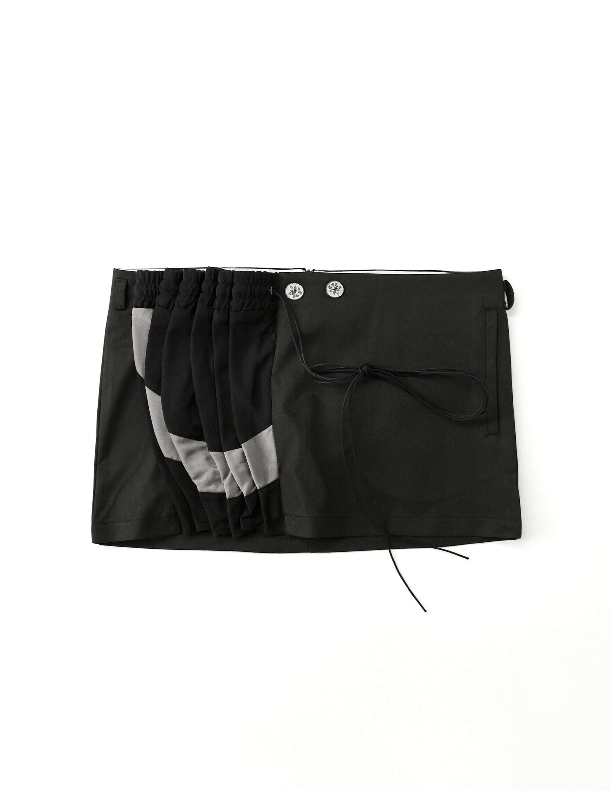 【ulikasanctus】Curtain mini skirt