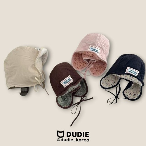 DUDIE［取寄］dumble ear cover bonnet 26winter