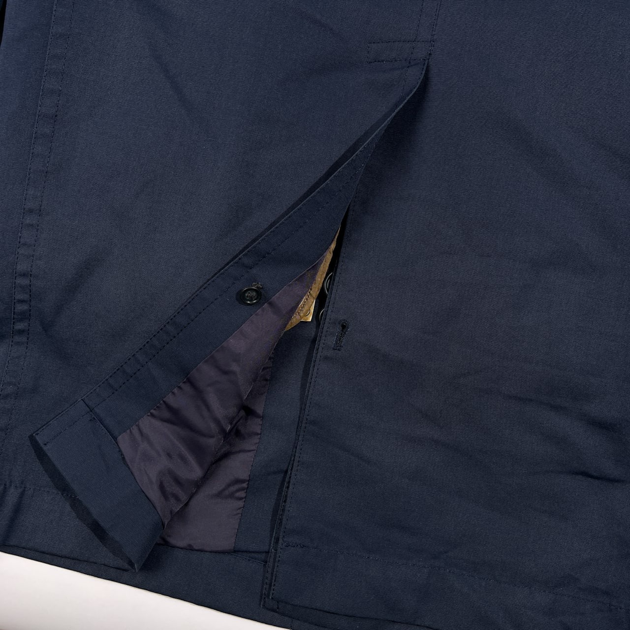 70s 当時物 Kent VAN JAC ケント ヴァンヂャケット ライナー付き ミリタリー コート /ネイビー フード付 アイビー トラッド ビンテージ