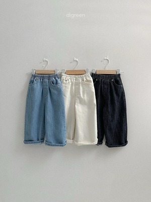 《予約/送料無料》velo denim pants / digreen