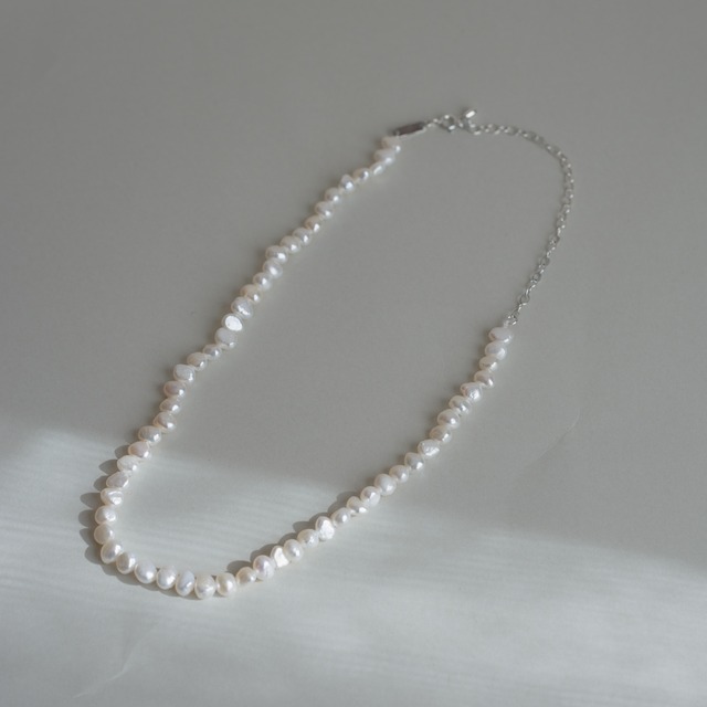淡水パール シルバーチョーカー Silver925 | Import Silver925 